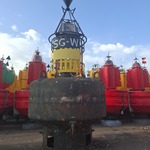 Maritieme boei, geel